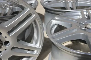 TOP 18 Zoll AMG E-Klasse Felgen W212 S212 W205 W204 W208 8,5x18 ET48 Silberfein - Bild 11