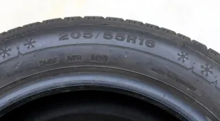 2xWinterreifen Dunlop Winter Sport 5 205/55 R16 91 H Winter Sport 5 M+S 4420 9mm - Bild 9