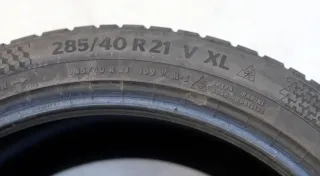 2xWinterreifen 285/40 R21 109V XL WInterContact TS870P DOT3223 Continental 6,6mm BLN - Bild 7
