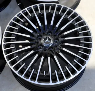 20 Zoll AMG Mercedes Benz EQA EQB H243 A2434010600 Alufelgen 8,5x20 ET50,5 - Bild 3