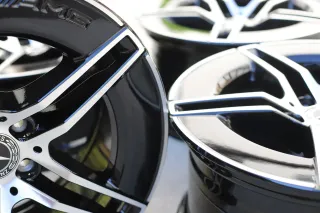 19 Zoll AMG Felgen E-Klasse W214 S214 Limousine Kombi 8,5J ET35,5+9,5J ET51 A2144010300/0400 - Bild 9