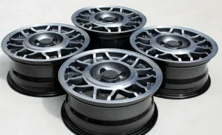 14 Zoll VW Golf 1 2 GTI Felgen Polo Caddy AVUS Snowflake 6x14 Cabrio Oldtimer - Bild 10