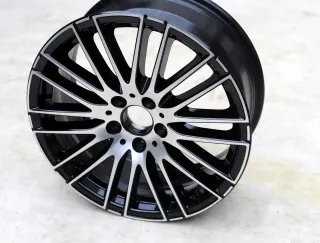 1x 18 Zoll Mercedes Felge 7.5Jx18 ET40 A2064014900 C-Klasse W206 S206 BiColor - Bild 2