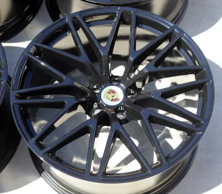 21 Zoll Macan Spyder III Spyder OEM Alufelgen 95b601025hj+hk Schwarz Black - Bild 5