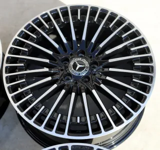 20 Zoll AMG Mercedes Benz EQA EQB H243 A2434010600 Alufelgen 8,5x20 ET50,5 - Bild 4