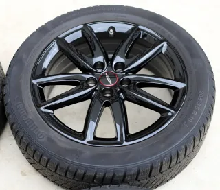 18 Zoll Original MINI Clubman M+S F54 JCW Winterräder 205-45 R18 6887611 Schwarz - Bild 4