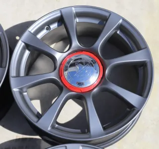 16 Zoll Fiat 500 595 Alufelgen Abarth 6,5J 51830198+51880397 - Bild 5