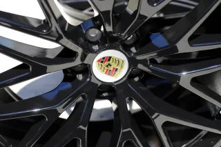 21 Zoll Macan Spyder III Spyder OEM Alufelgen 95b601025hj+hk Schwarz Black - Bild 9
