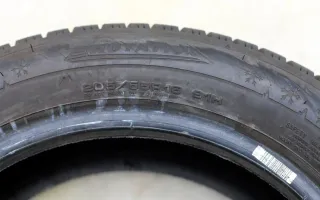 2xWinterreifen Dunlop Winter Sport 5 205/55 R16 91 H Winter Sport 5 M+S 4420 9mm - Bild 4