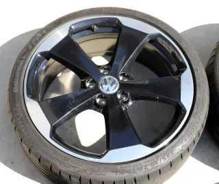 19 Zoll Glendale VW Alufelgen Sommerrad OEM 7,5x19 5k0601025ab Continental 4-5mm - Bild 6