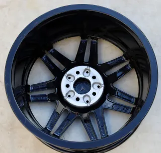 1x19 Zoll W447 AMG Mercedes Benz Felge 8x19 ET52 A4474015100 Schwarz BiColor - Bild 9