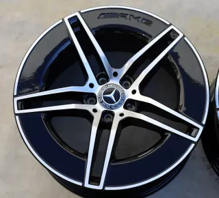 19 Zoll AMG Felgen E-Klasse W214 S214 Limousine Kombi 8,5J ET35,5+9,5J ET51 A2144010300/0400 - Bild 5