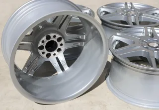 TOP 18 Zoll AMG E-Klasse Felgen W212 S212 W205 W204 W208 8,5x18 ET48 Silberfein - Bild 13