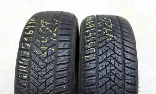 2xWinterreifen Dunlop Winter Sport 5 205/55 R16 91 H Winter Sport 5 M+S 4420 9mm - Bild 1