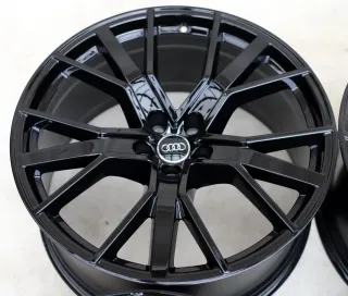 21 Zoll Audi RS6 4G C7 A8 S8 4N 4H Felgen 4G0601025CJ/CX/CL 9,5x21 ET25 Schwarz - Bild 6