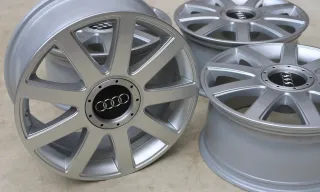 18 Zoll Audi Felgen A8 S8 4E A6 C6 4F A4 B6 8E A4 C5 4B S4 8x18 ET43 4E0601025AB - Bild 1