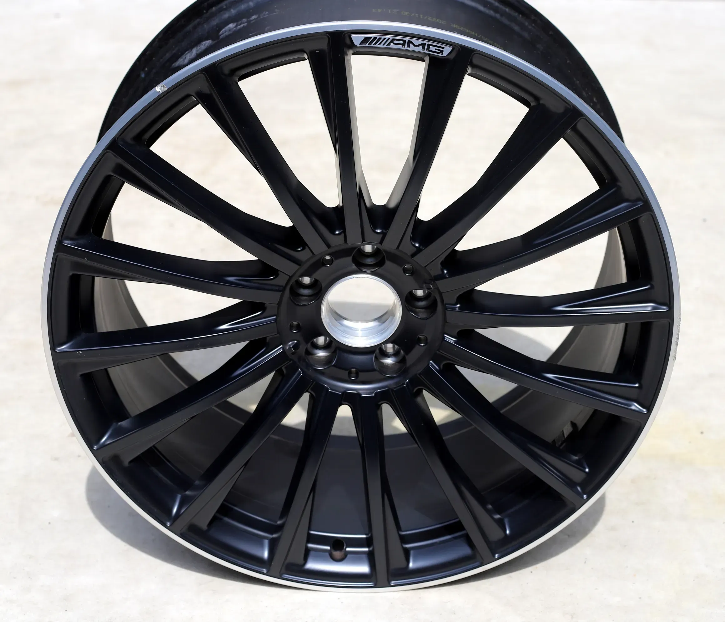 1x 21 Zoll Felge S-Klasse S63 AMG V223 9,5x21 ET33 A2234012500 VA - Bild 1