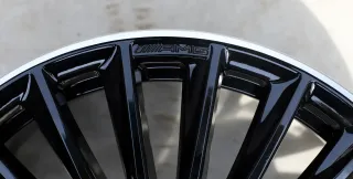 1x 19 Zoll A177 A-Klasse W177 A247 X117 X118 AMG Felgen 7,5Jx19 ET49 A1774014200 Schwarz Black BiColor - Bild 4