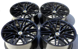 21 Zoll Macan Spyder III Spyder OEM Alufelgen 95b601025hj+hk Schwarz Black - Bild 2