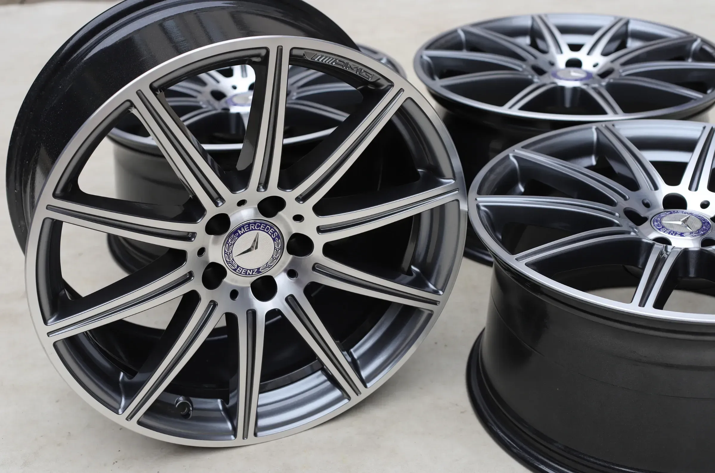 19 Zoll AMG Performance Felgen Mercedes W212 S212 E63 W218 CLS63 W219 R230 R231 - Bild 1