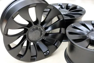 4xOriginal 21 Zoll Tesla Y Turbinen-Felge 5YJY 9,5J+10,5J 1188226-00-c+1188227-c - Bild 1