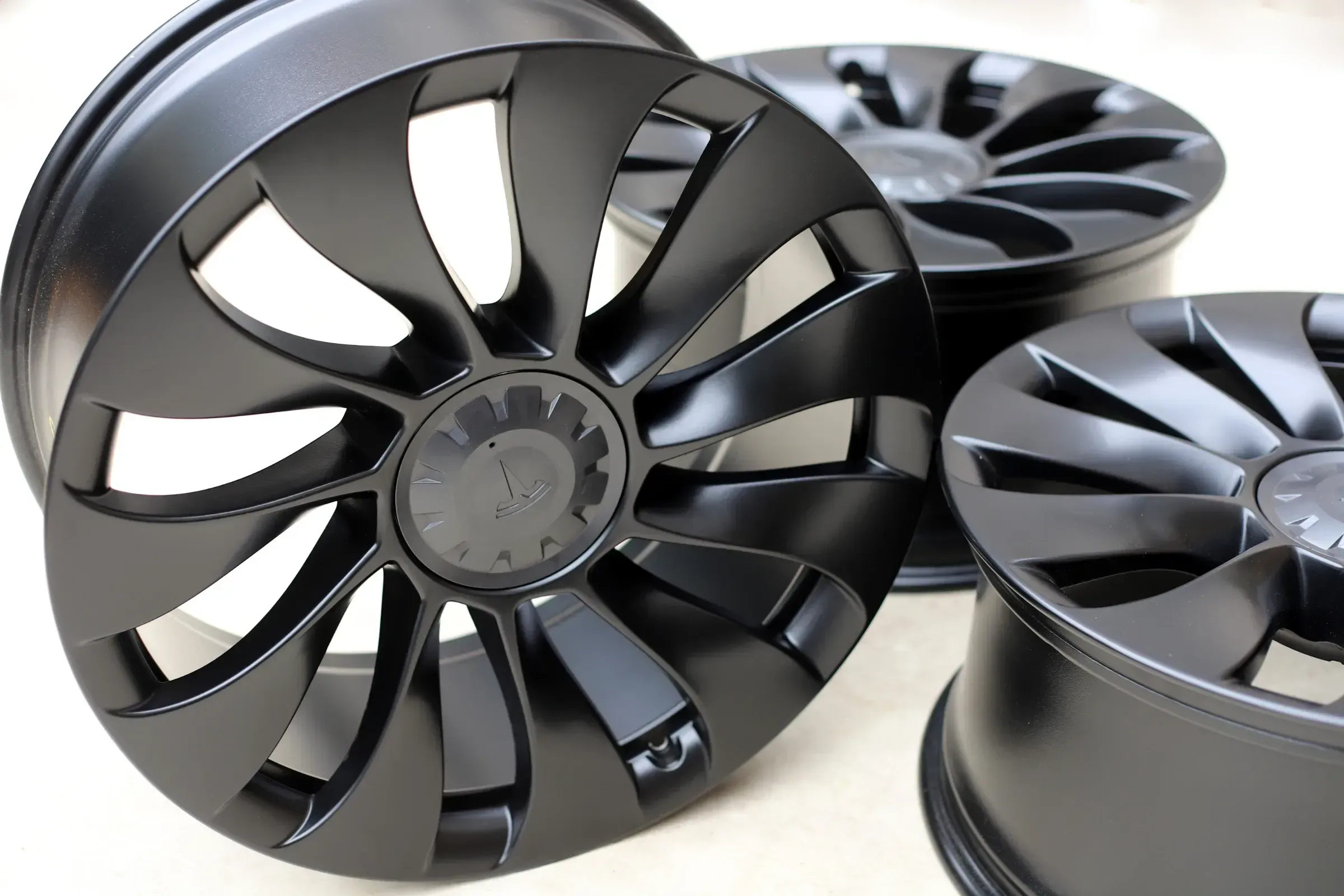 4xOriginal 21 Zoll Tesla Y Turbinen-Felge 5YJY 9,5J+10,5J 1188226-00-c+1188227-c - Bild 1