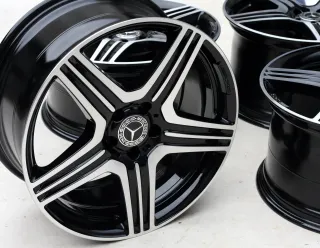 19 Zoll AMG Felgen 9+10x19 W212 E63 C218 X218 CLS63 CLS55 C219 R230 R231 SL - Bild 1
