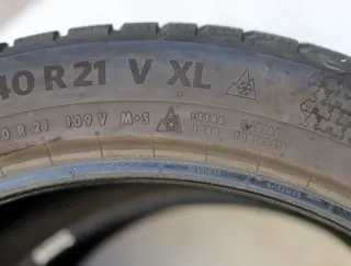 2xWinterreifen 285/40 R21 109V XL WInterContact TS870P DOT3223 Continental 7mm BLN - Bild 9