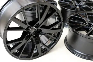 21 Zoll Audi RS6 4G C7 A8 S8 4N 4H Felgen 4G0601025CJ/CX/CL 9,5x21 ET25 Schwarz - Bild 1