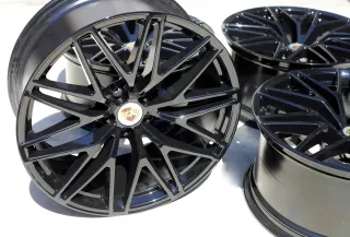 21 Zoll Macan Spyder III Spyder OEM Alufelgen 95b601025hj+hk Schwarz Black - Bild 1