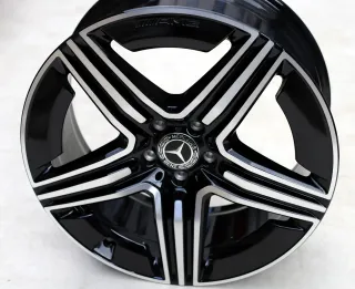 1x 20 Zoll AMG Felge GLC X254 300 400 450d 4Matic 5-Doppelspeichen 8,5Jx20 ET34,5 A2544010600 VA - Bild 1