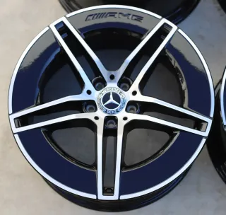 19 Zoll AMG Felgen E-Klasse W214 S214 Limousine Kombi 8,5J ET35,5+9,5J ET51 A2144010300/0400 - Bild 6