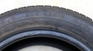 2xWinterreifen Dunlop Winter Sport 5 205/55 R16 91 H Winter Sport 5 M+S 4420 9mm - Bild 6