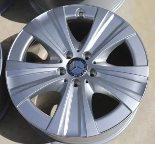 18 Zoll Mercedes Felgen E-Klasse W213 S213 5-Speichen 8J+9J A2134013700+5300 - Bild 5