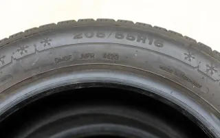 2xWinterreifen Dunlop Winter Sport 5 205/55 R16 91 H Winter Sport 5 M+S 4420 9mm - Bild 8