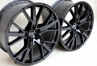 21 Zoll Audi RS6 4G C7 A8 S8 4N 4H Felgen 4G0601025CJ/CX/CL 9,5x21 ET25 Schwarz - Bild 2