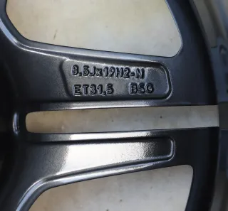 1x OEM 19 Zoll AMG Mercedes S350 W223 V223 Felge 8,5Jx19 ET31,5 A22340113300 - Bild 7