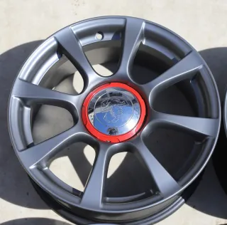 16 Zoll Fiat Turismo 500C 595C Alufelgen Abarth 6,5Jx16 ET35 51830198+51880397 - Bild 6