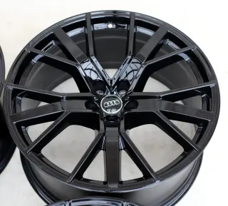 21 Zoll Audi RS6 4G C7 A8 S8 4N 4H Felgen 4G0601025CJ/CX/CL 9,5x21 ET25 Schwarz - Bild 5