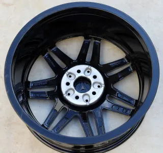 1x19 Zoll W447 AMG Mercedes Benz Felge 8x19 ET52 A4474015100 Schwarz BiColor - Bild 4
