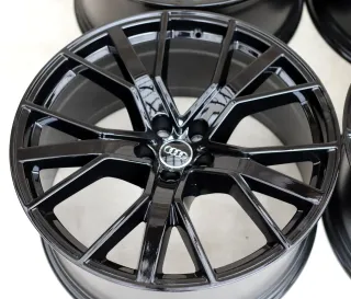 21 Zoll Audi RS6 4G C7 A8 S8 4N 4H Felgen 4G0601025CJ/CX/CL 9,5x21 ET25 Schwarz - Bild 7