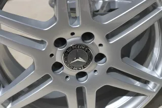 TOP 18 Zoll AMG E-Klasse Felgen W212 S212 W205 W204 W208 8,5x18 ET48 Silberfein - Bild 10