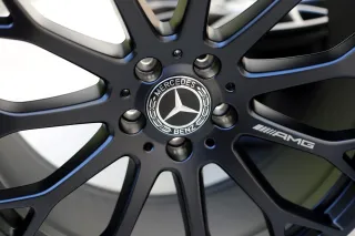 21 Zoll Original Mercedes AMG SL R232 43 53 55 63 A2324012700 A2324012800 9,5Jx21 ET56 + 11Jx21 ET67 Schwarz-Matt - Bild 9